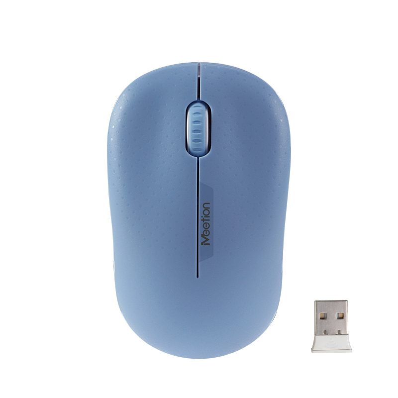 Mouse Wireless 2.4G Optical USB Blue 1600dpi Meetion R545 Ποντίκι Οπτικό Ασύρματο