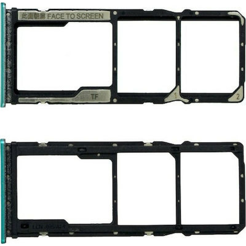 Βάση Κάρτας Πράσινη Xiaomi Redmi 9T Sim Tray Green