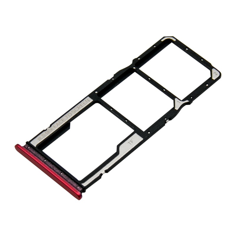 Βάση Κάρτας Κόκκινη Xiaomi Redmi 9T Sim Tray Red