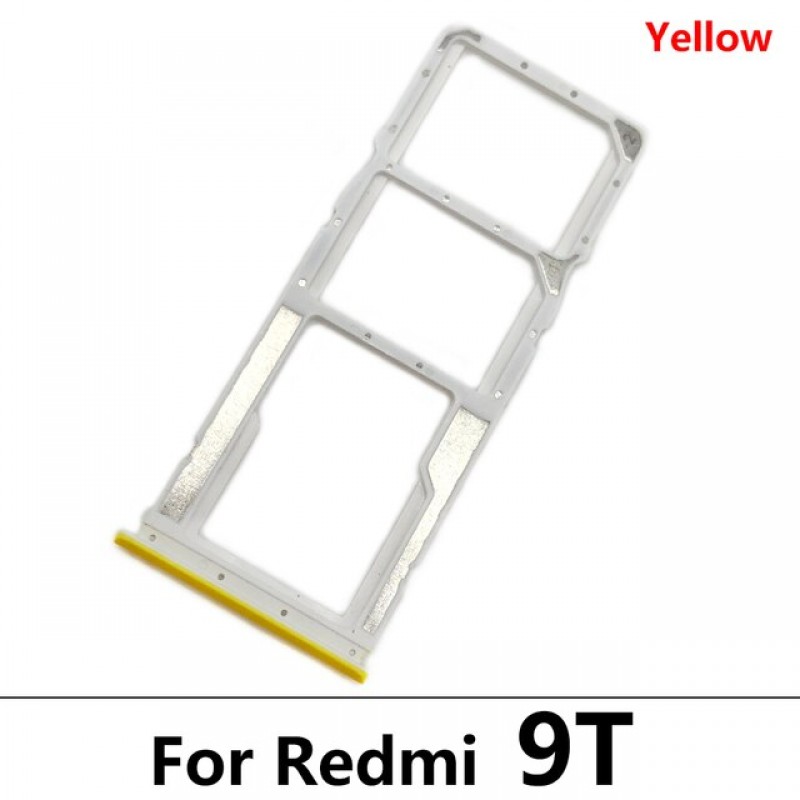 Βάση Κάρτας Κίτρινη Xiaomi Redmi 9T Sim Tray Yellow