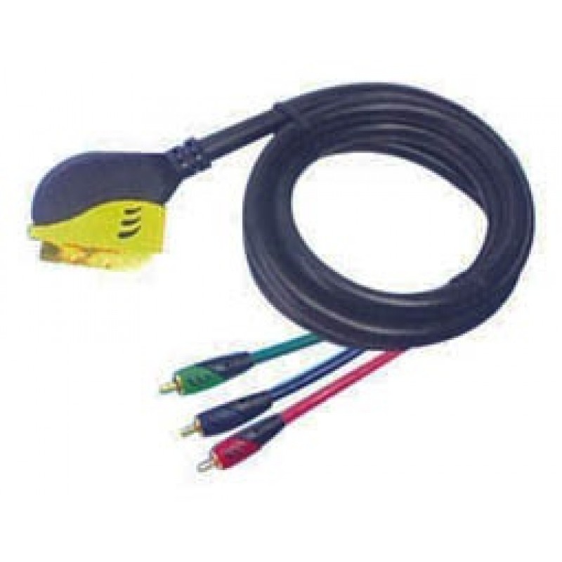 Adaptor VGA 15HDB Male To 3 X RCA C185-3RCA-1.8 SVGA Video Cable 1.8m RGB