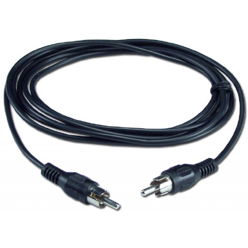 RCA MALE TO MALE CABLE 1m