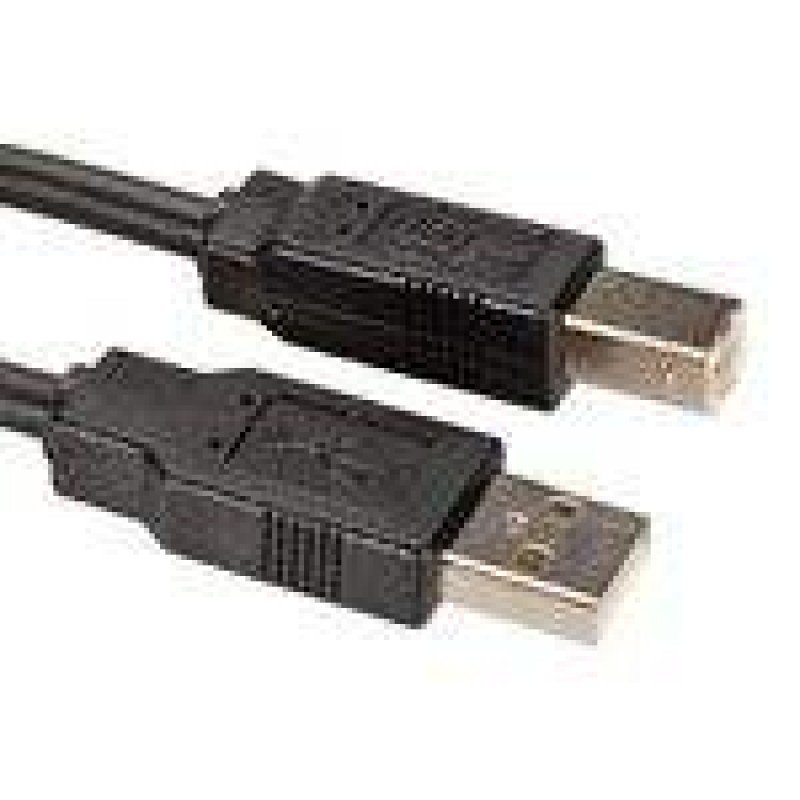 USB CABLE A-B M/M RETRACTABLE 1.2m VALUE 11.99.8812R