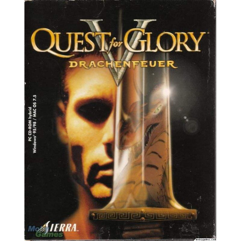 QUEST FOR GLORY V DRAGON FIRE -USED- (PC)