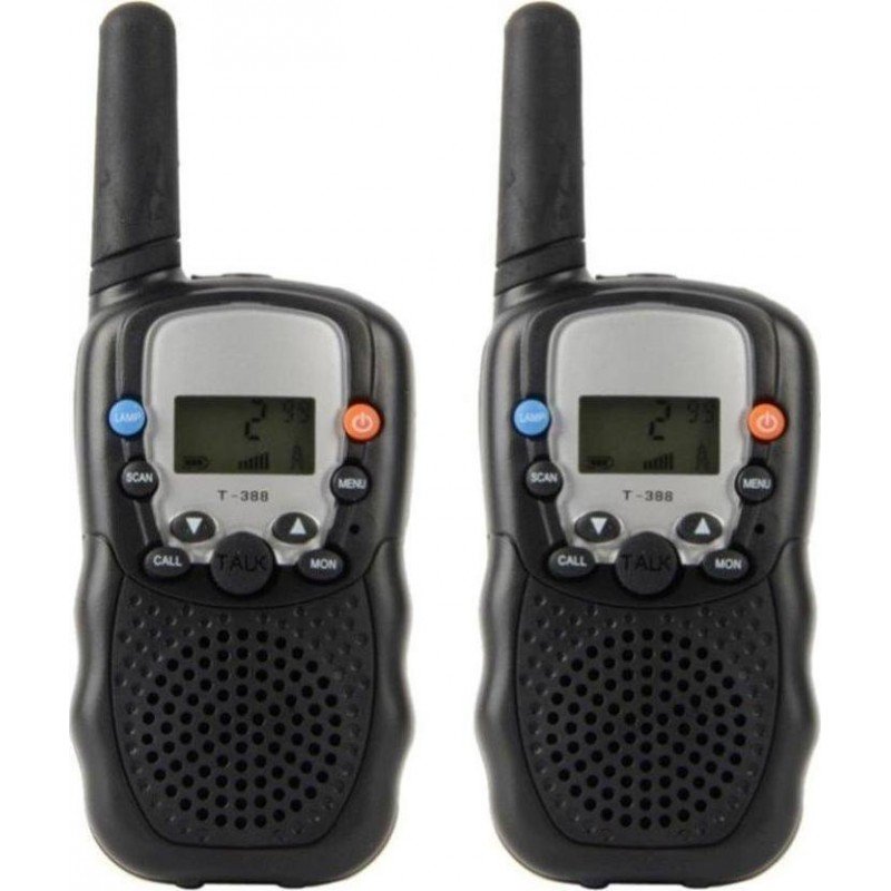 T-388 Walkie Talkie Set 3km Ζευγάρι Ασύρματων Δεκτών