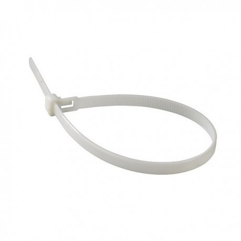 CHS(PC)-9X650 CABLE WRAPS WHITE 9mm X650mm ΔΕΜΑΤΙΚΑ ΚΑΛΩΔΙΩΝ ΛΕΥΚΑ (100 PACK)